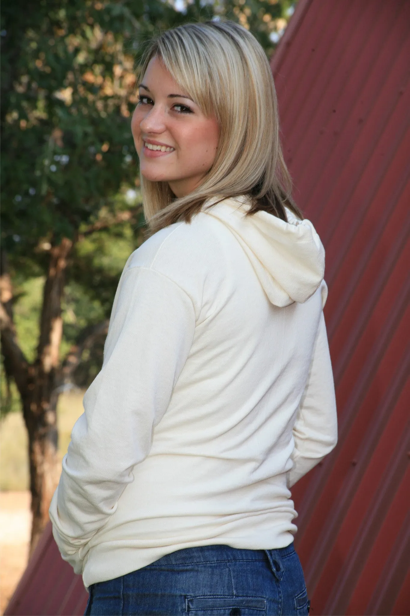 Organic Cotton Pullover Hoody- Unisex