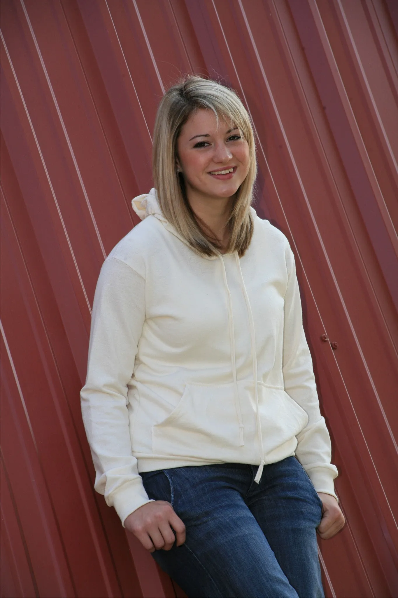 Organic Cotton Pullover Hoody- Unisex