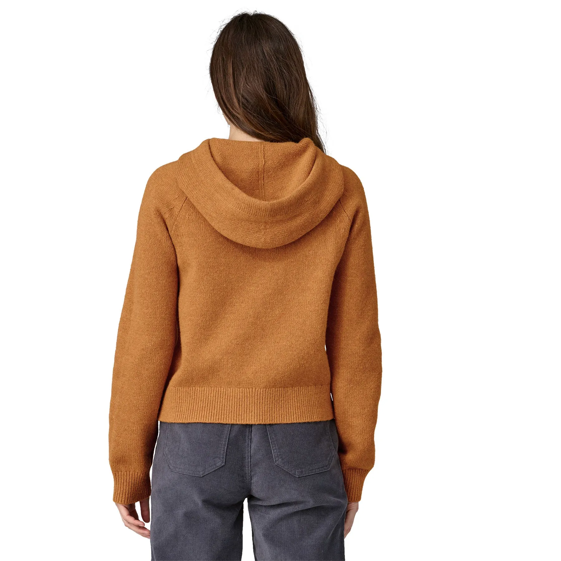 Patagonia®女款 Recycled Wool-Blend Hooded Pullover Sweater