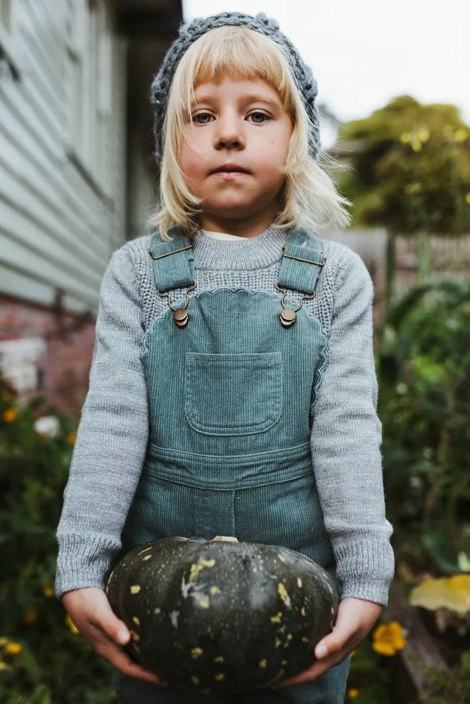 PEGGY CLEO OVERALL SEA GREEN