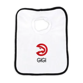 Personalized Atlanta Hawks Pullover Bib