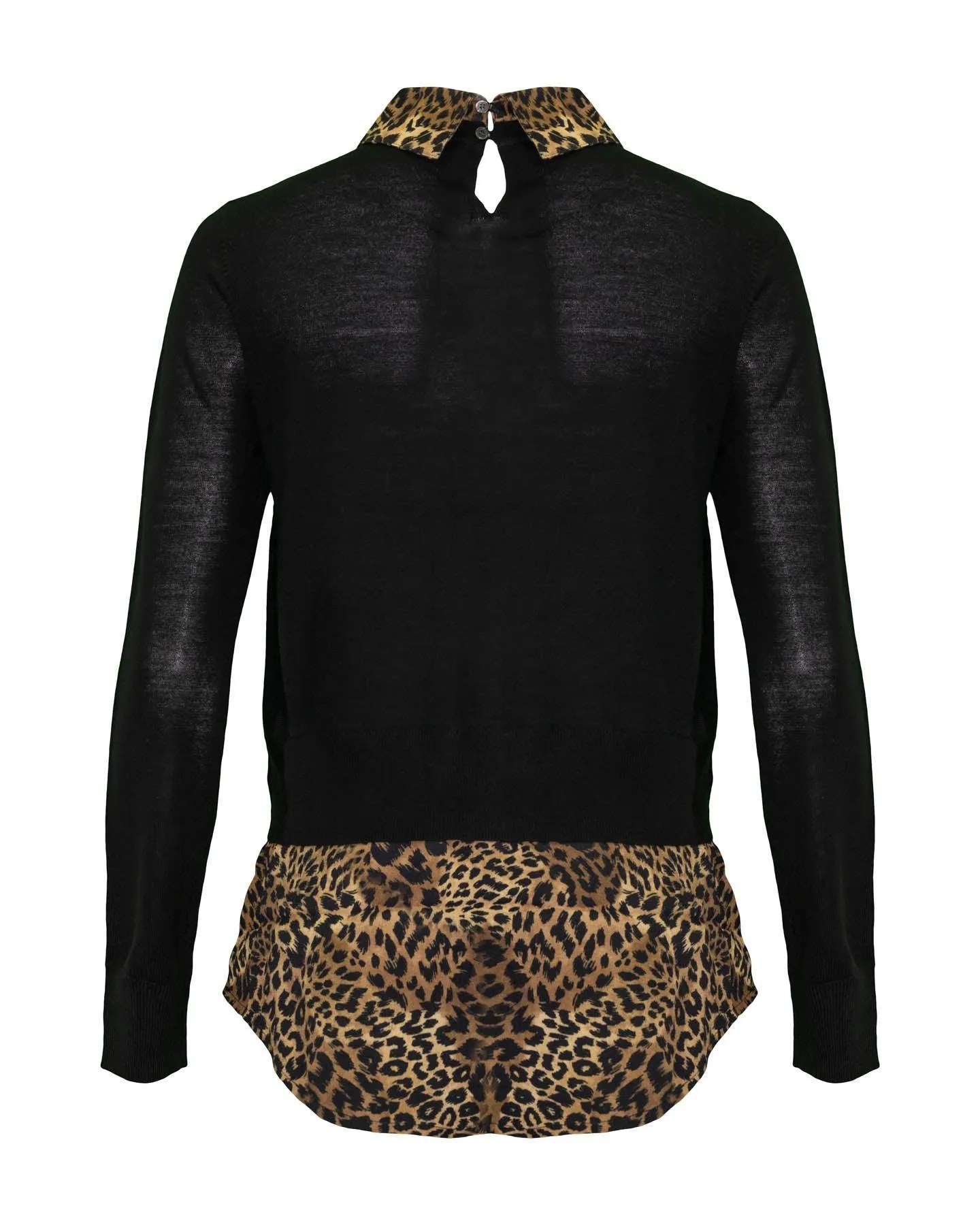 Phebe Mixed Media Pullover