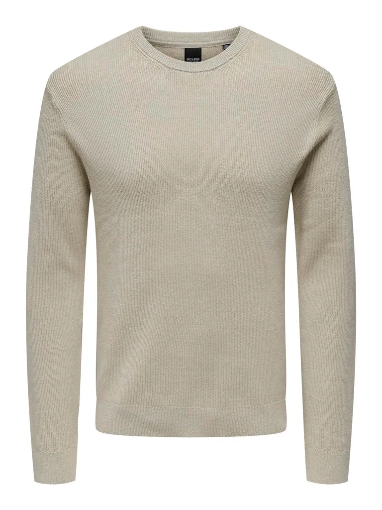 Phil Crew Neck - Cream