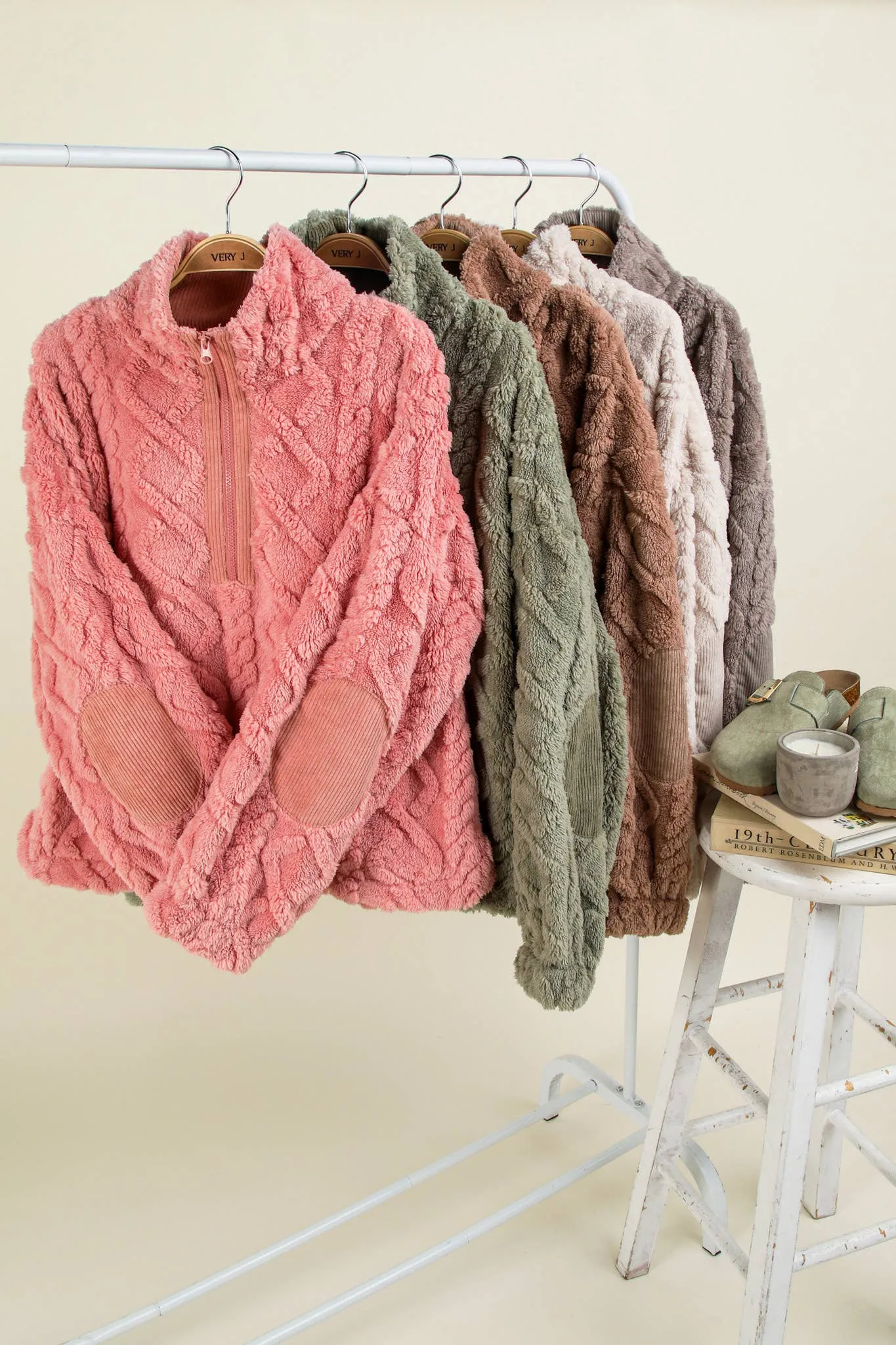 Pick Me Fuzzy Fleece - Very J