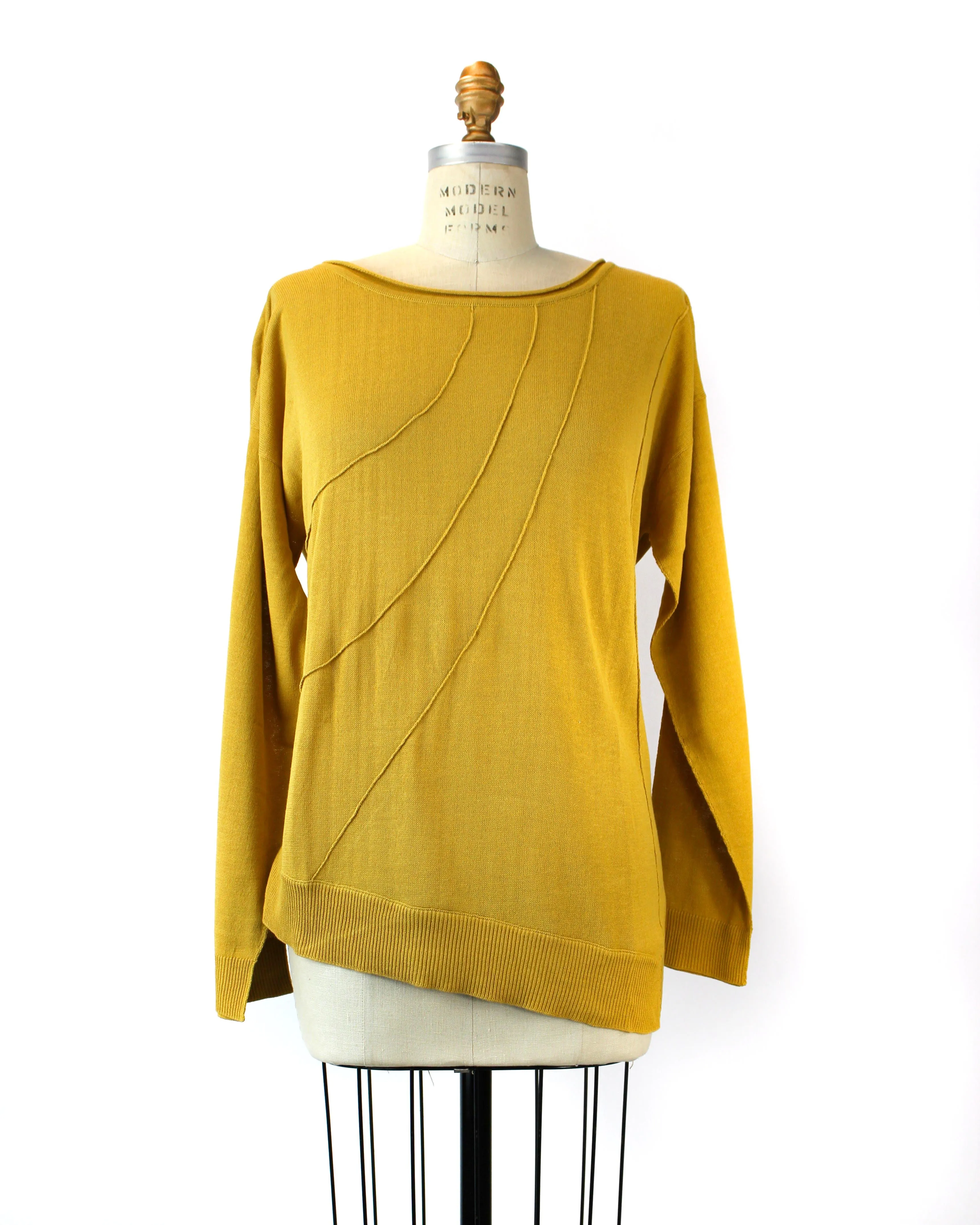 Pima Bamboo Crepe Spider Web Pullover
