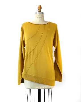 Pima Bamboo Crepe Spider Web Pullover