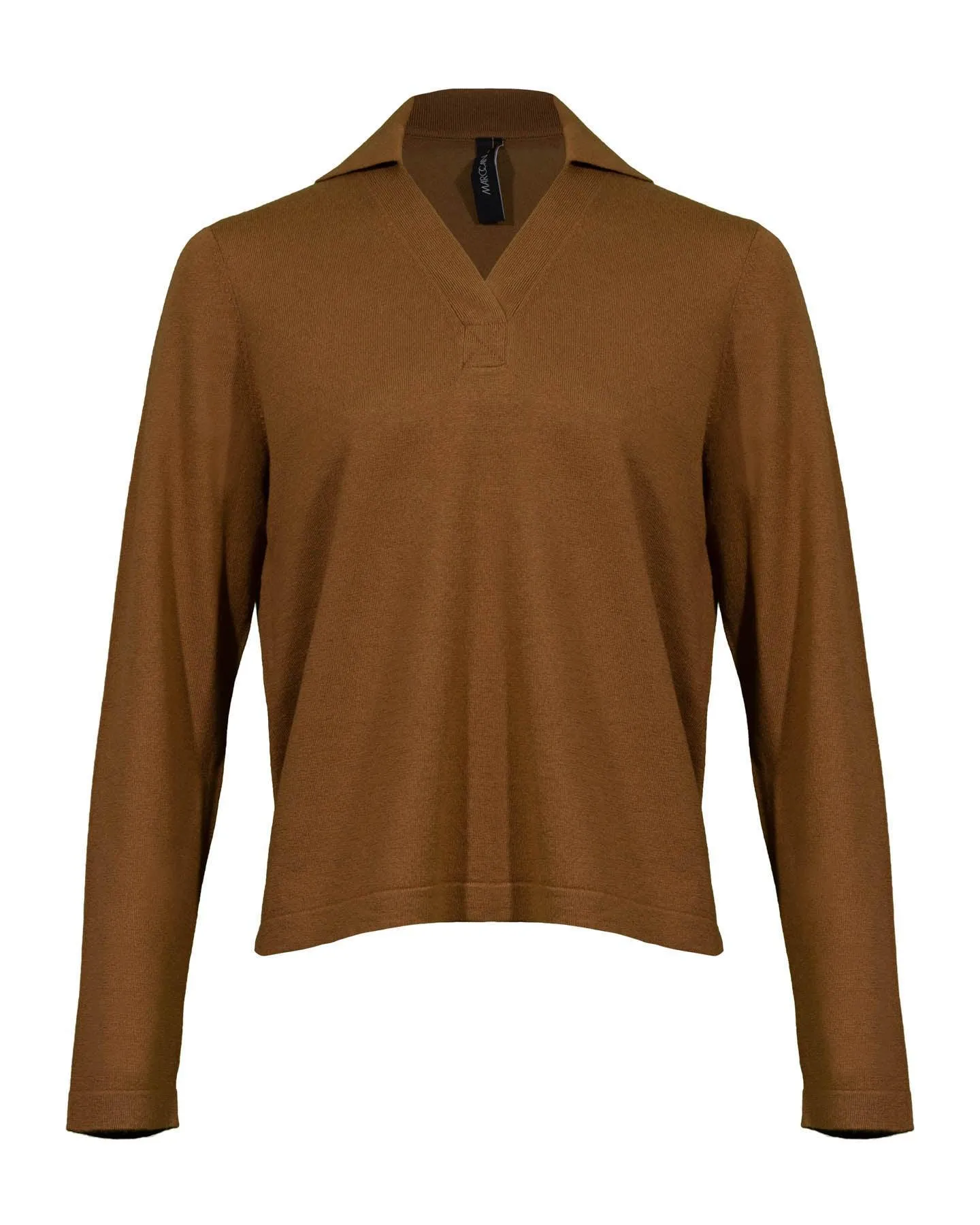 Polo Long Sleeve Knit Pullover