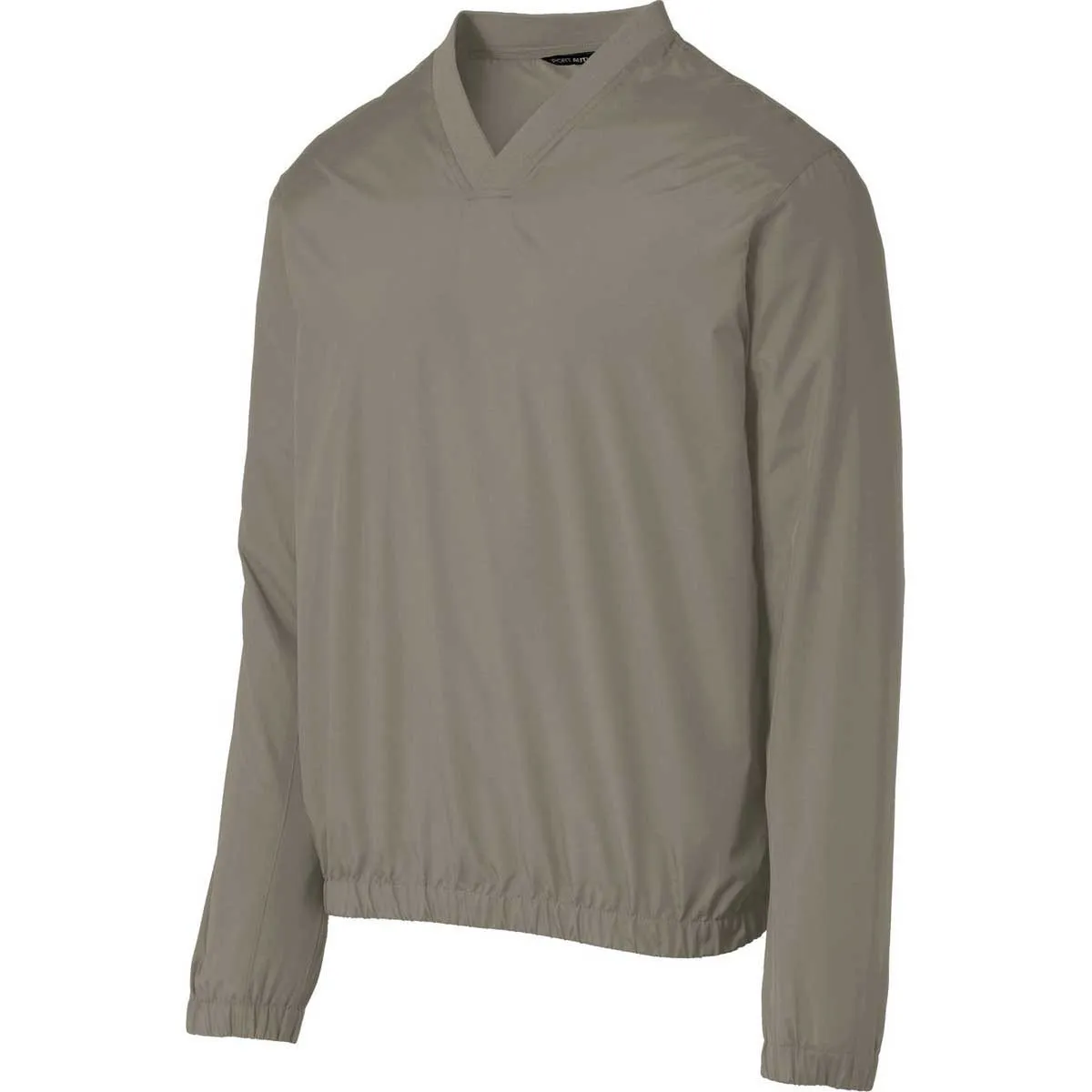 Port Authority Men's Stratus Grey Zephyr V-Neck Pullover