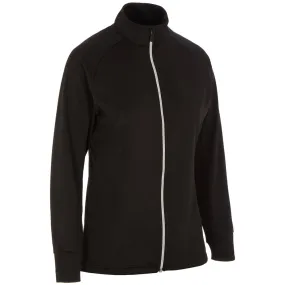 ProQuip Ladies Kristy Full Zip Pullover - Black