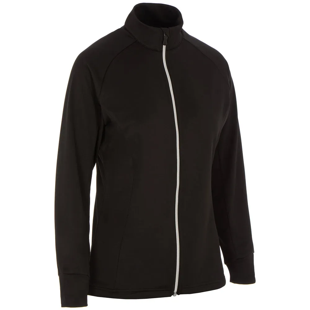 ProQuip Ladies Kristy Full Zip Pullover - Black