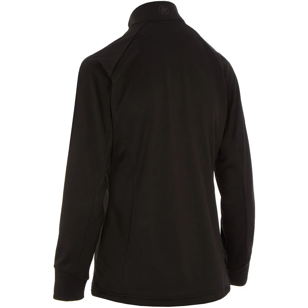 ProQuip Ladies Kristy Full Zip Pullover - Black