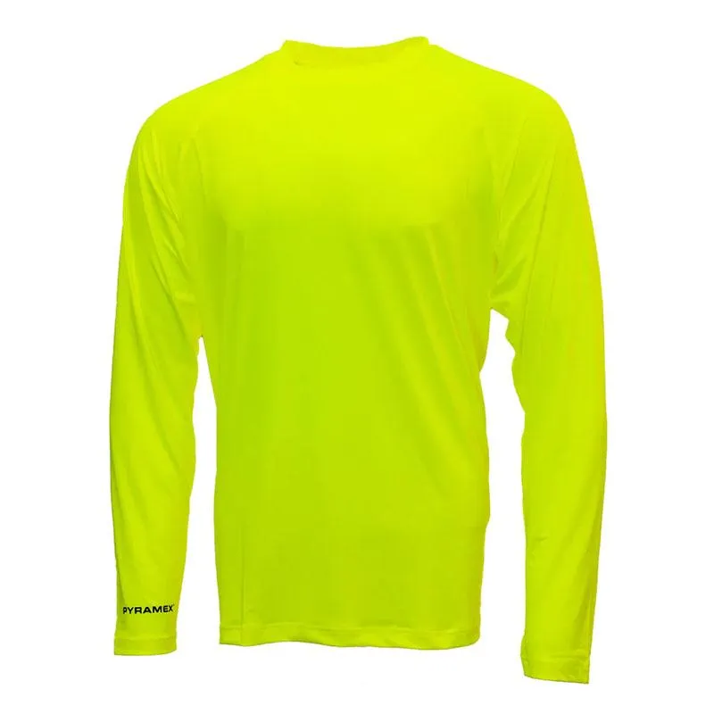 Pyramex Lightweight Long Sleeve Reflective T-Shirt RLP110
