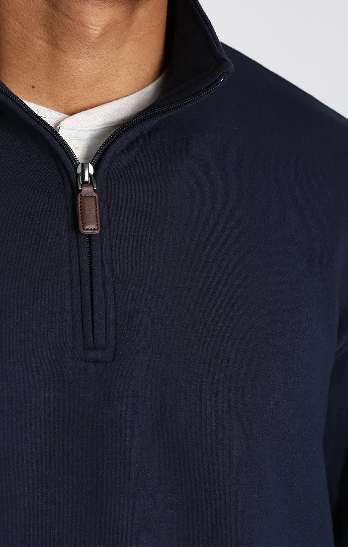 Quarter Zip Soft Touch Fleece Pullover