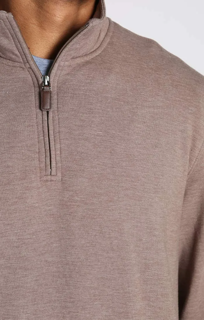 Quarter Zip Soft Touch Fleece Pullover
