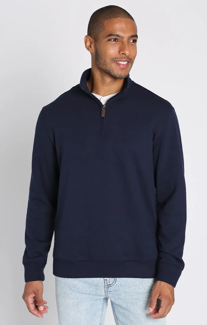 Quarter Zip Soft Touch Fleece Pullover