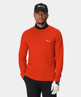 Red Tech Crewneck