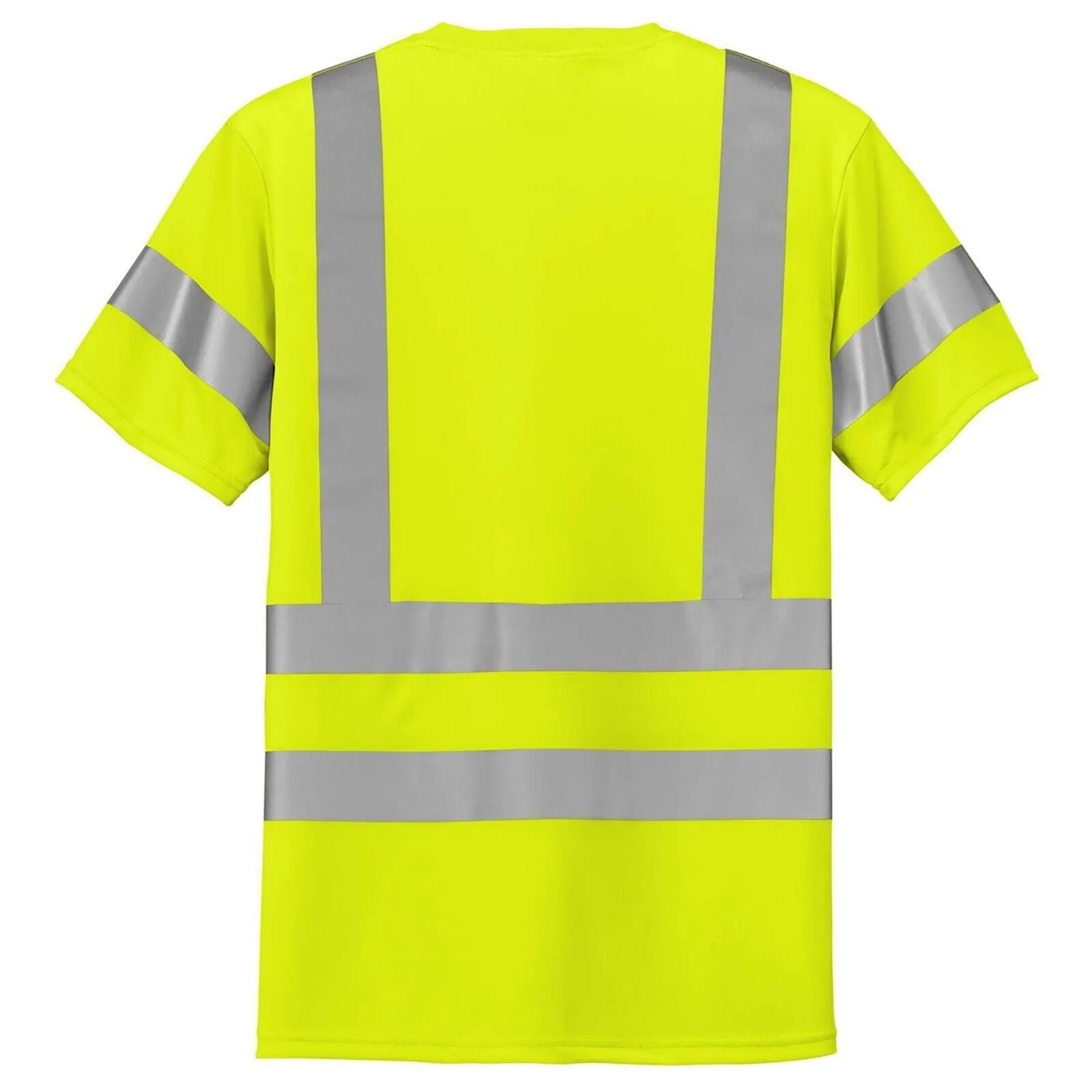 Reflective Safety Vest Women Men Hi-Vis Security Construction Long Shirts Pack 2
