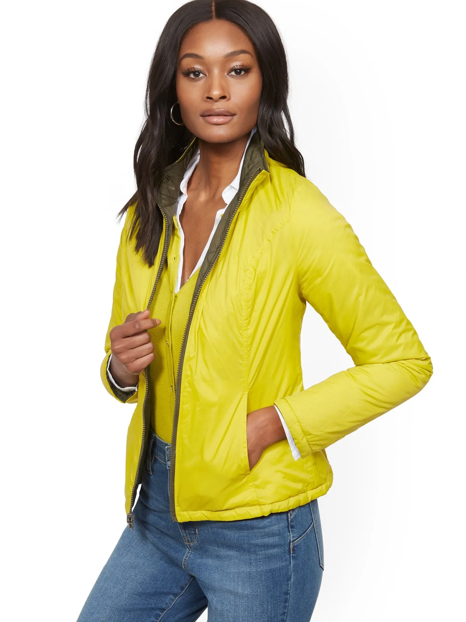 Reversible Quilted Jacket