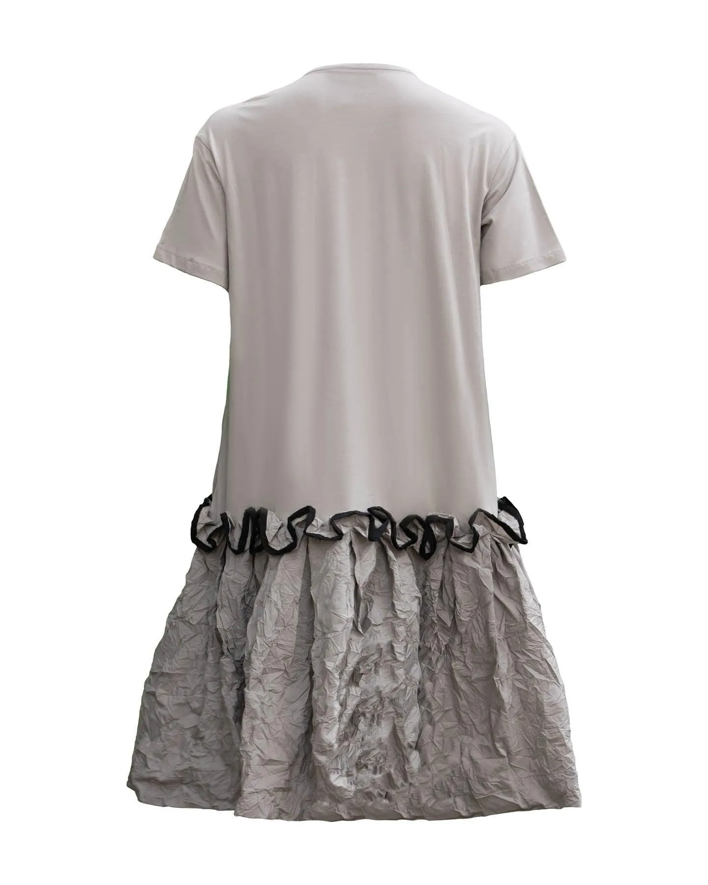 Ruffle Jersey Dress