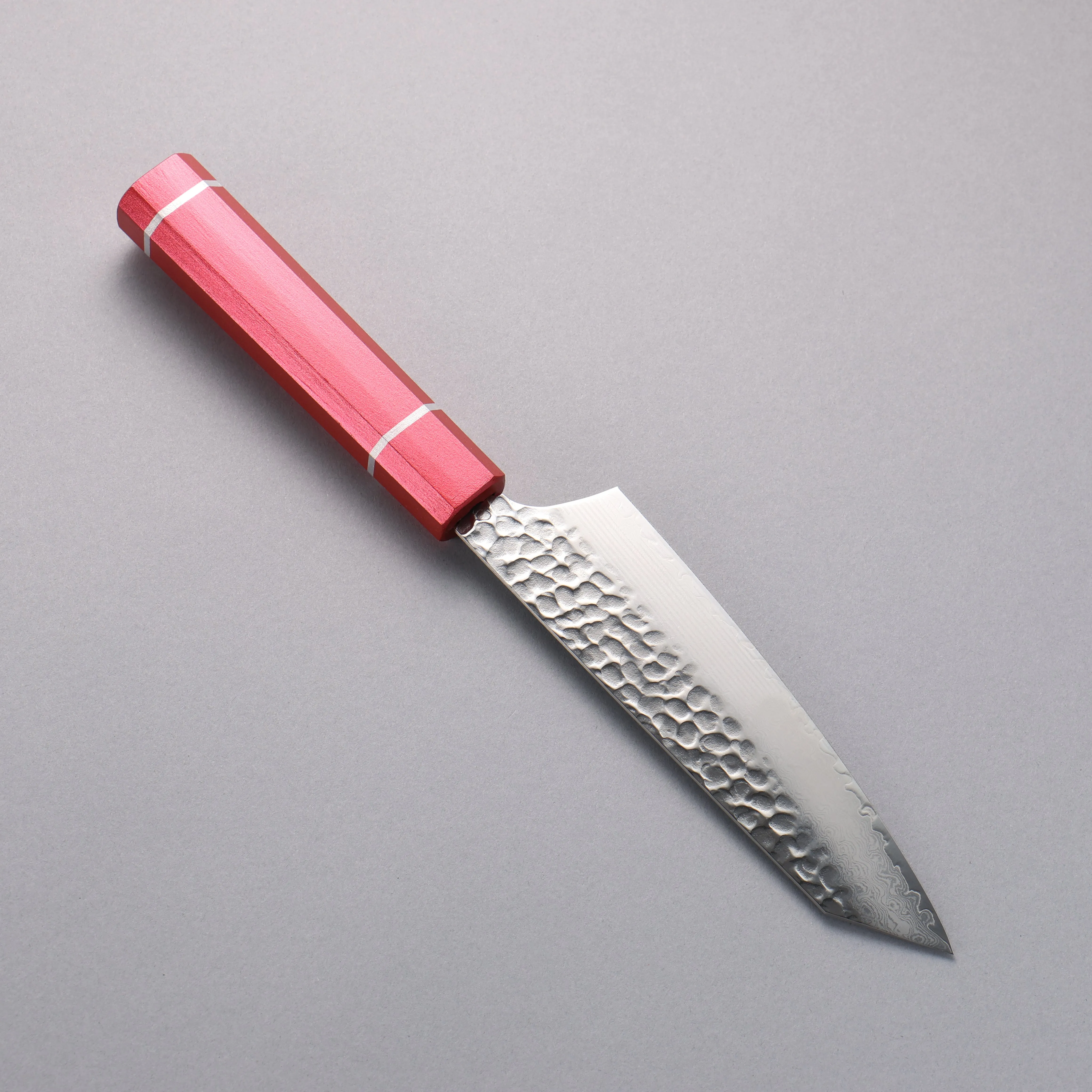 Sakai Takayuki VG10 33 Layer Damascus Kengata Santoku 160mm Live oak Lacquered (Kouseki) Handle