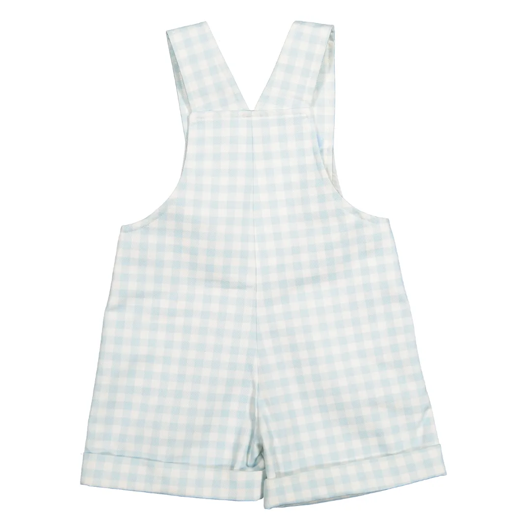 Sal & Pimenta Blue Gingham Overall