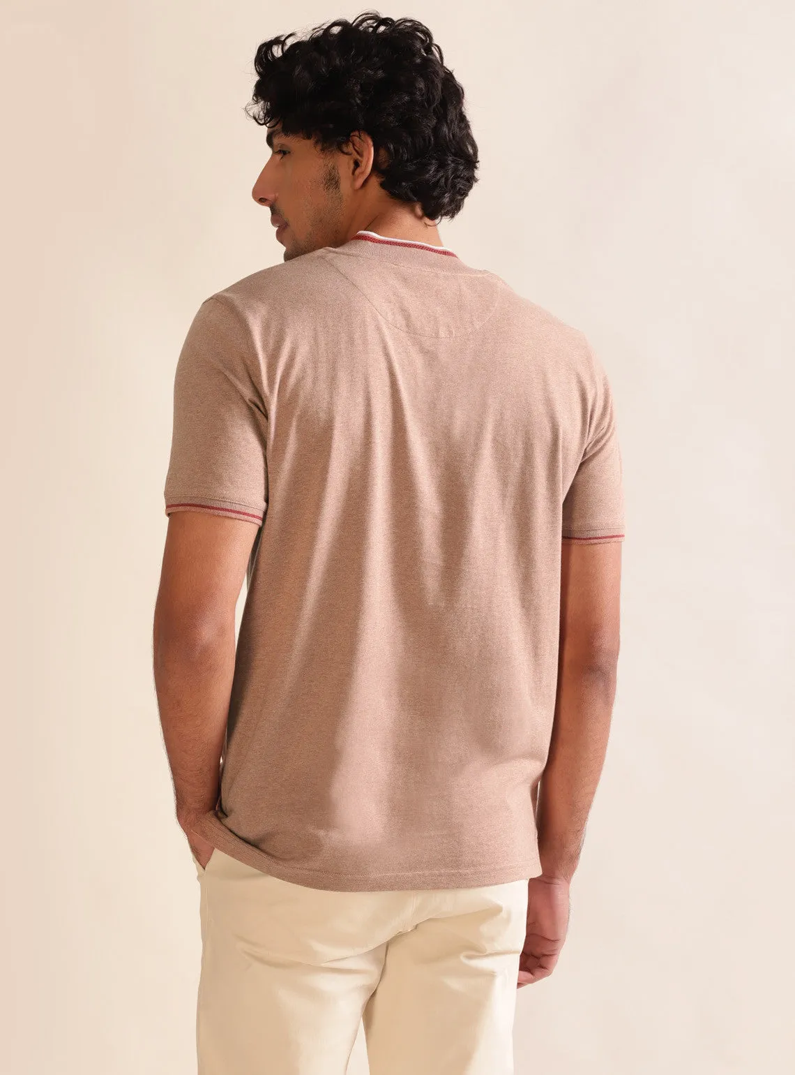 Sandstone Henley Polo