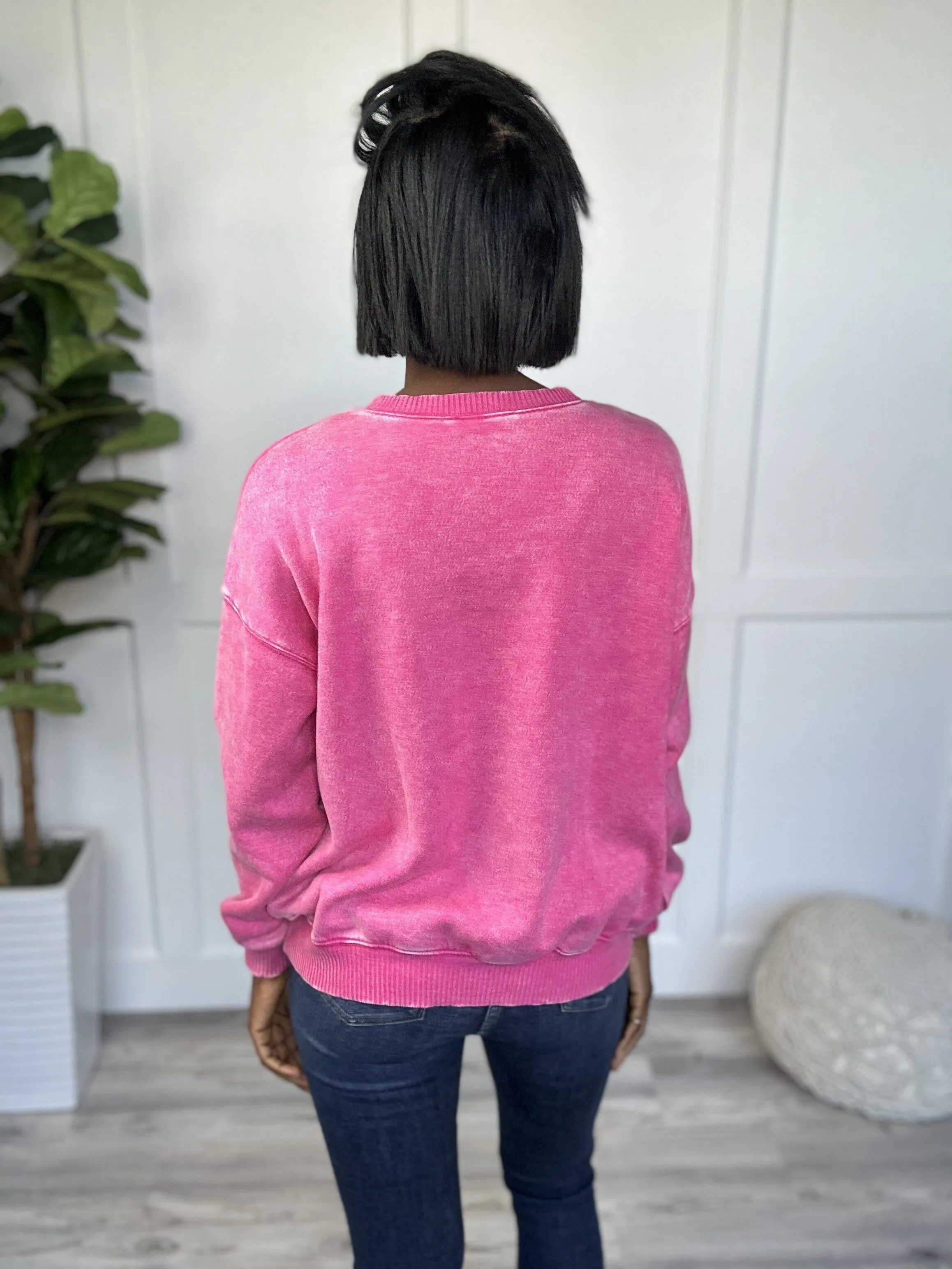 Shake Up Your World Long Sleeve Pullover * Final Sale*