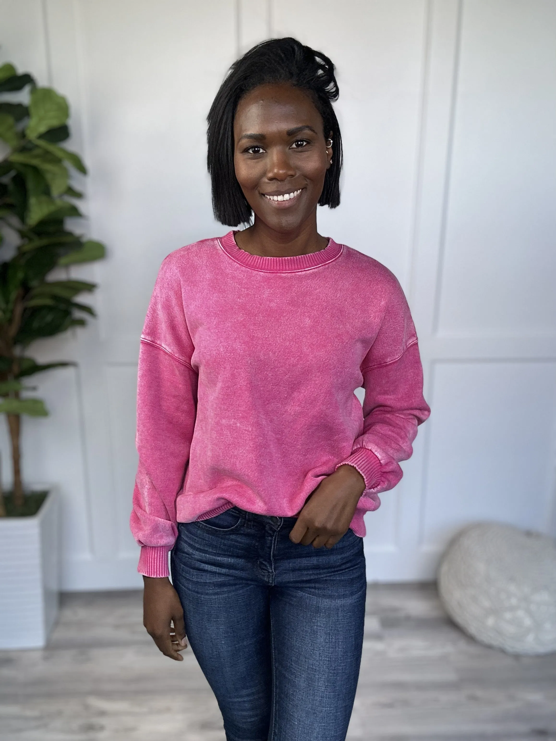 Shake Up Your World Long Sleeve Pullover * Final Sale*