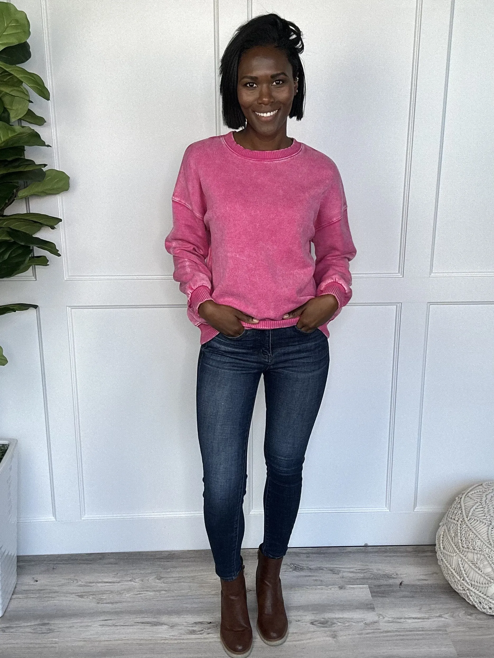 Shake Up Your World Long Sleeve Pullover * Final Sale*