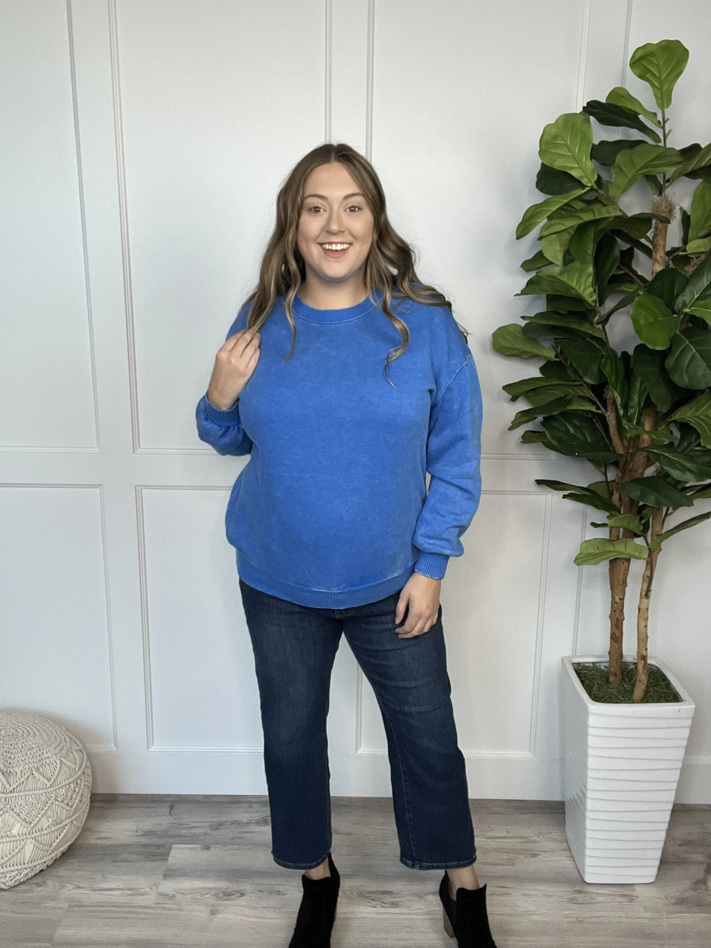 Shake Up Your World Long Sleeve Pullover * Final Sale*