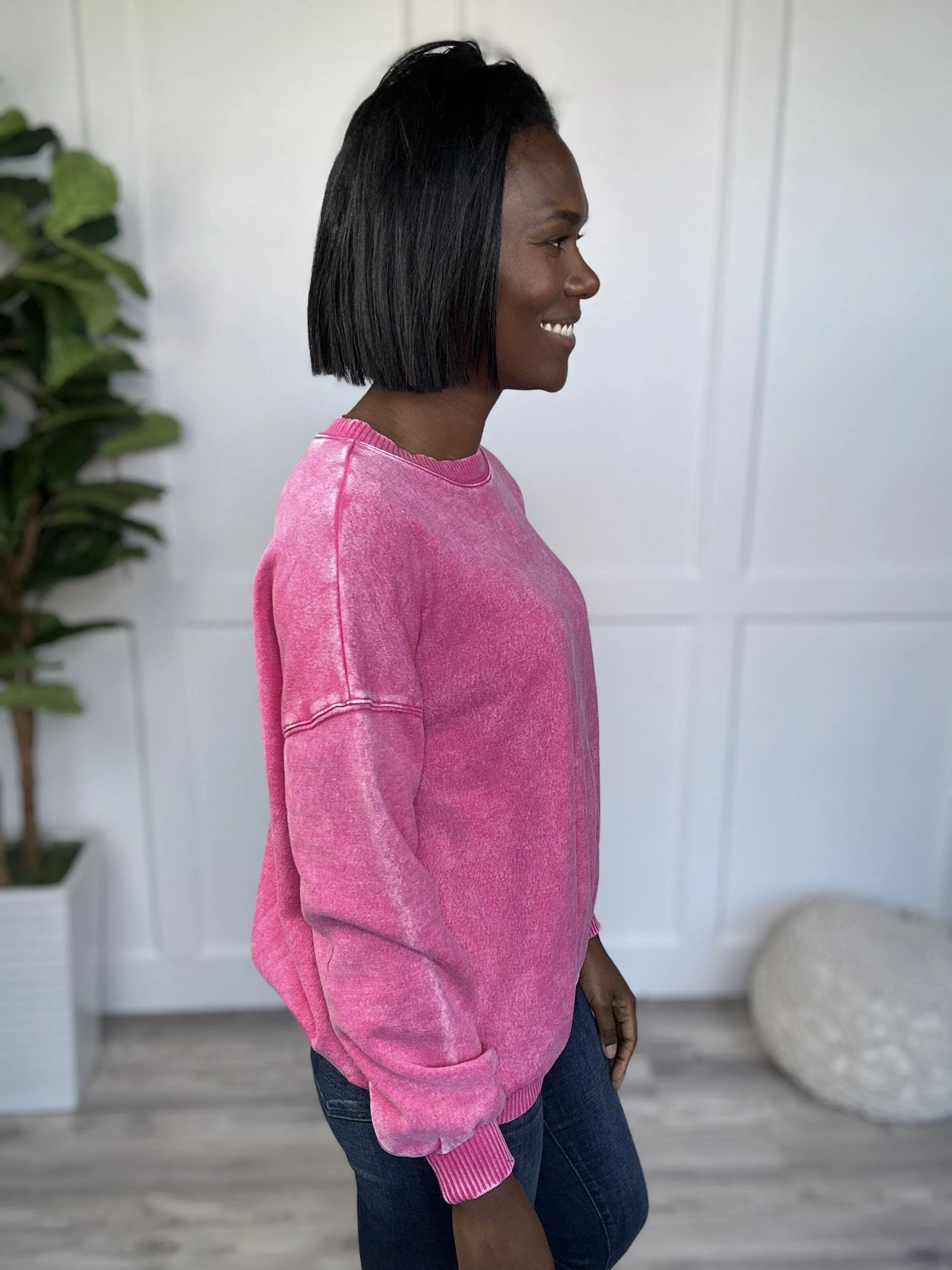 Shake Up Your World Long Sleeve Pullover * Final Sale*