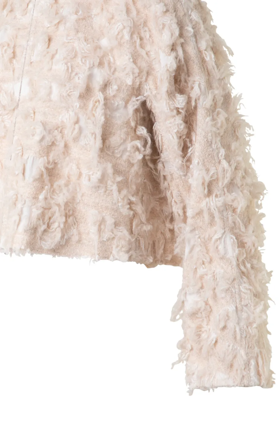 Short 3D Jacket jacquard