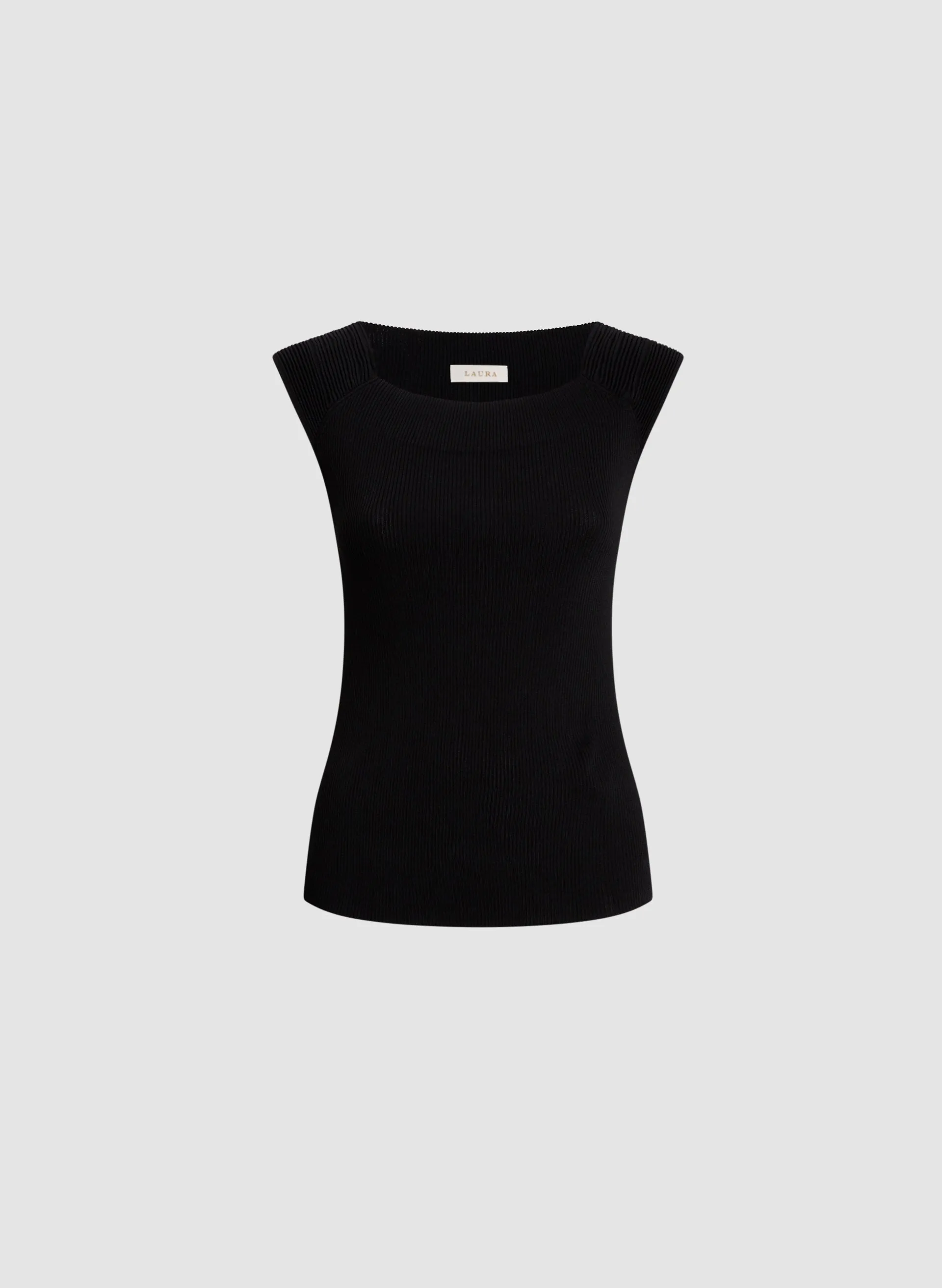 Sleeveless Knit Pullover