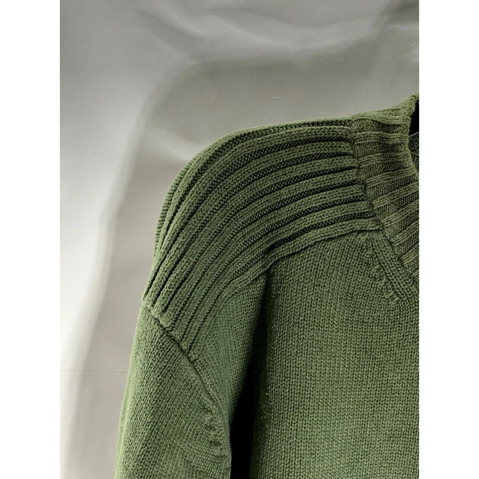 SONOMA LIFE STYLE Men's Dark Green Knit Crewneck Pullover Sweater SZ XL