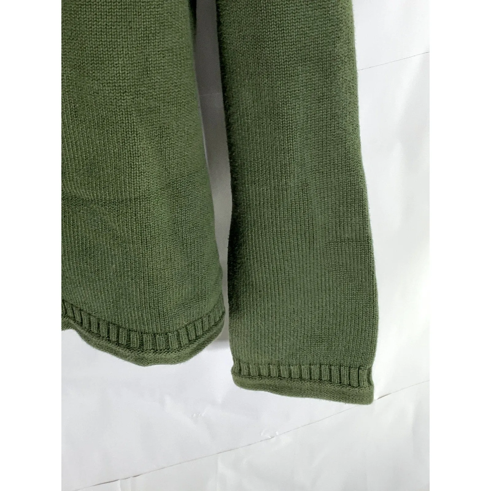 SONOMA LIFE STYLE Men's Dark Green Knit Crewneck Pullover Sweater SZ XL