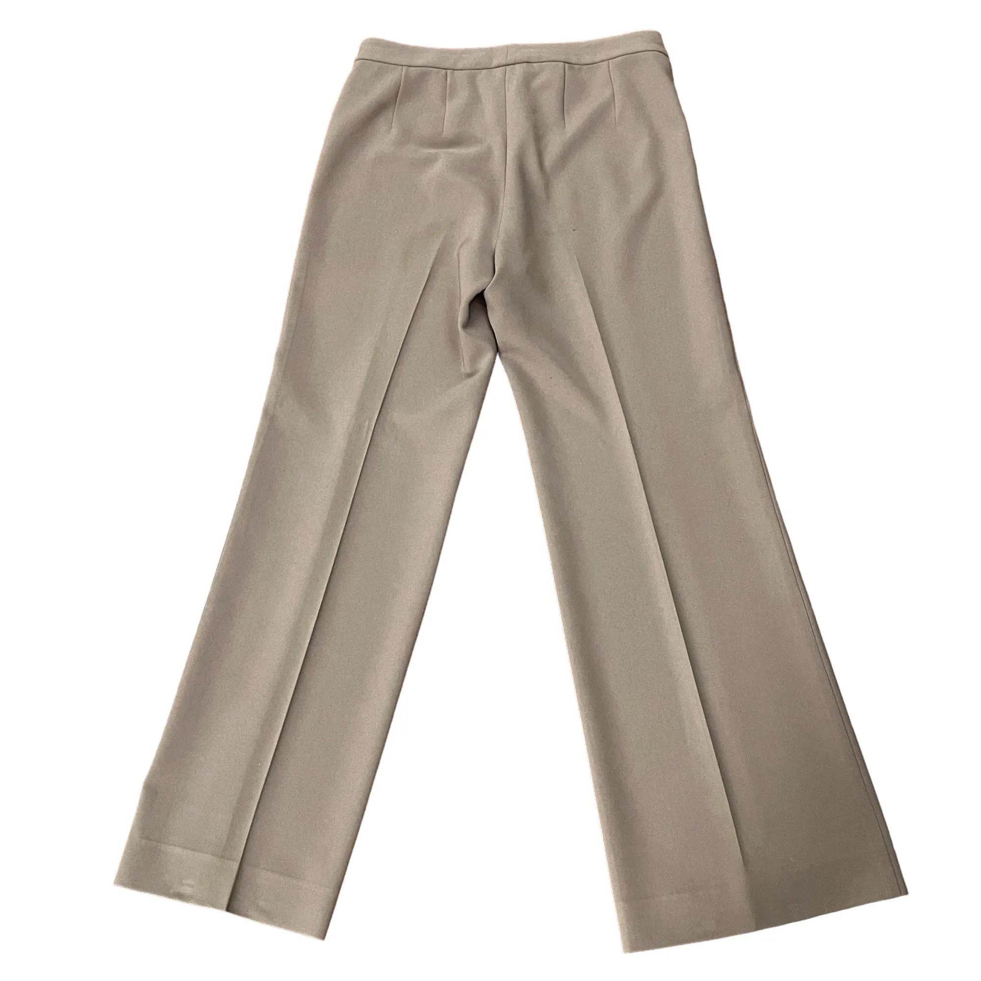 St. John Taupe Wide Leg Pants Size 6