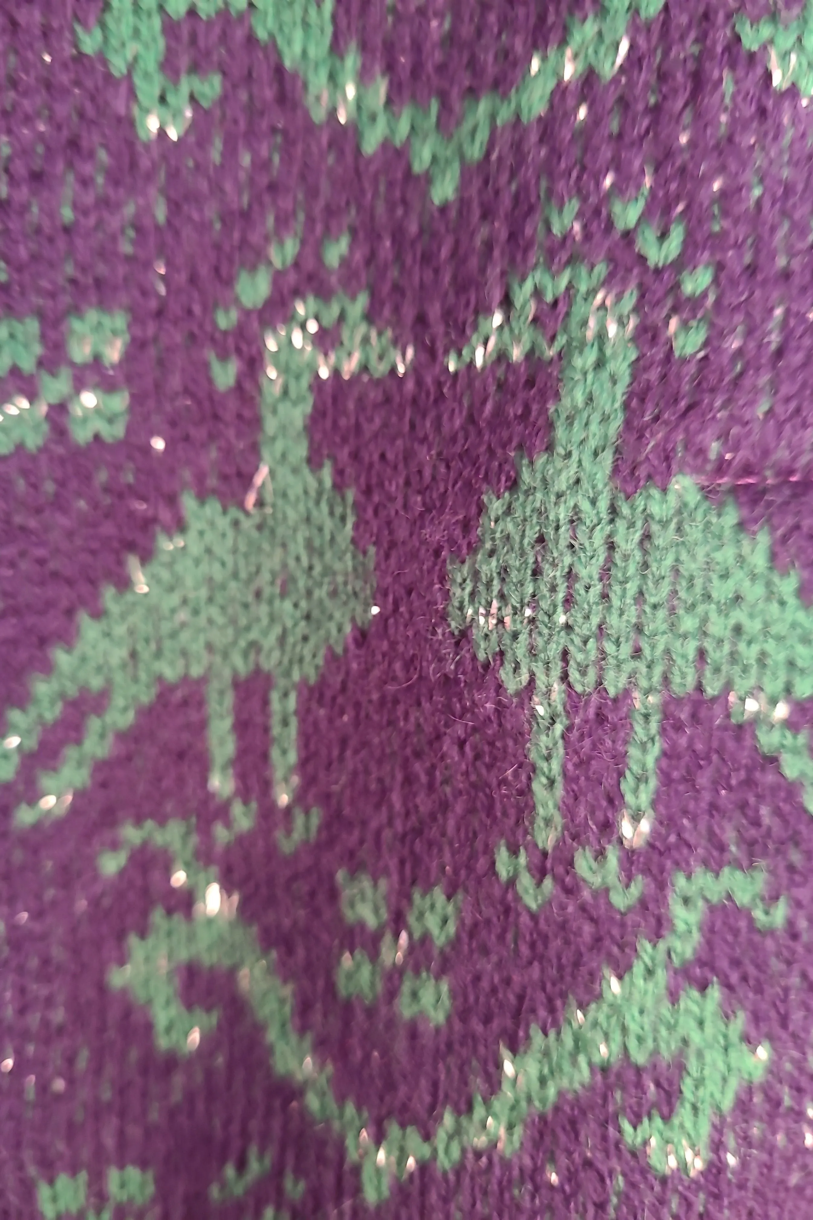 Stunning Vintage Peacock Jumper - Age 12 (see description)