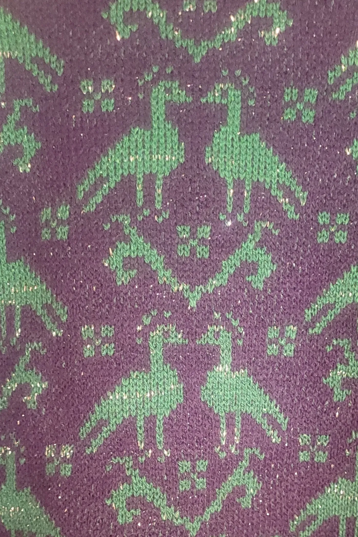 Stunning Vintage Peacock Jumper - Age 12 (see description)