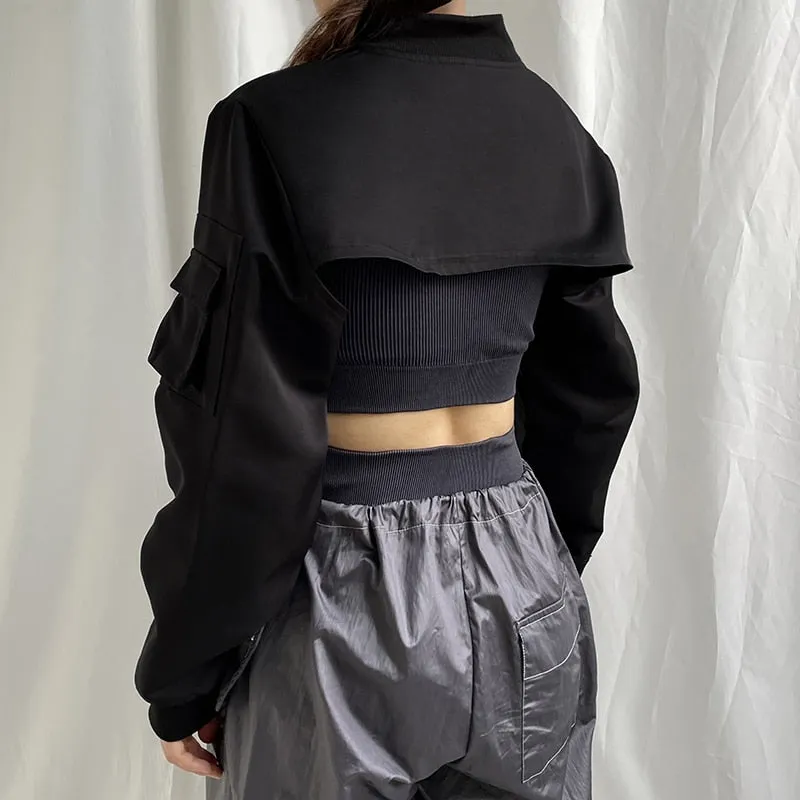 Super Cropped Utility Jacket