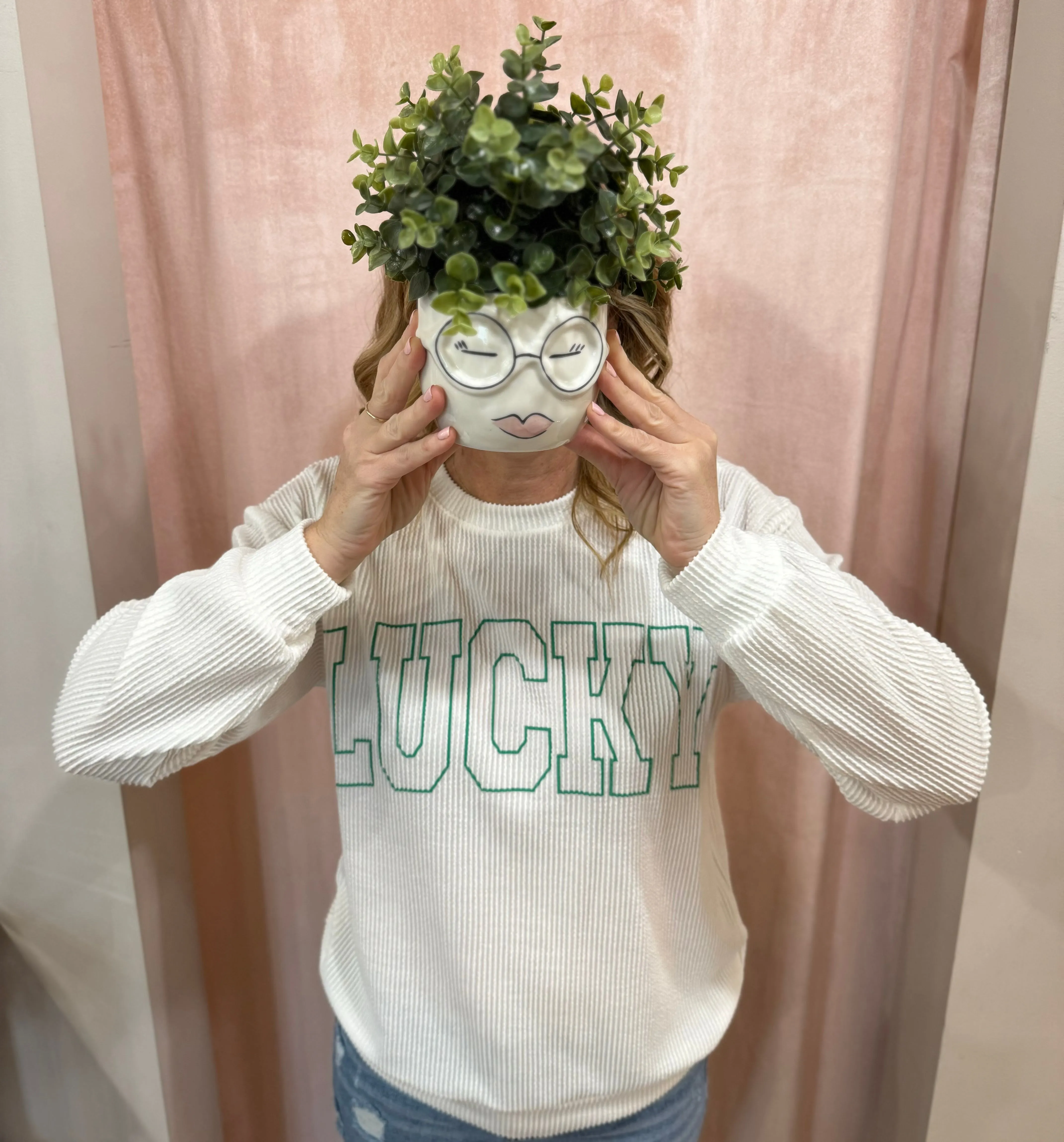 TB Lucky Waffle Top