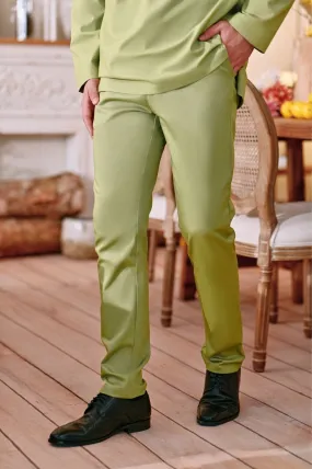 The Perfect Men Slim Fit Pants - Lawn Green
