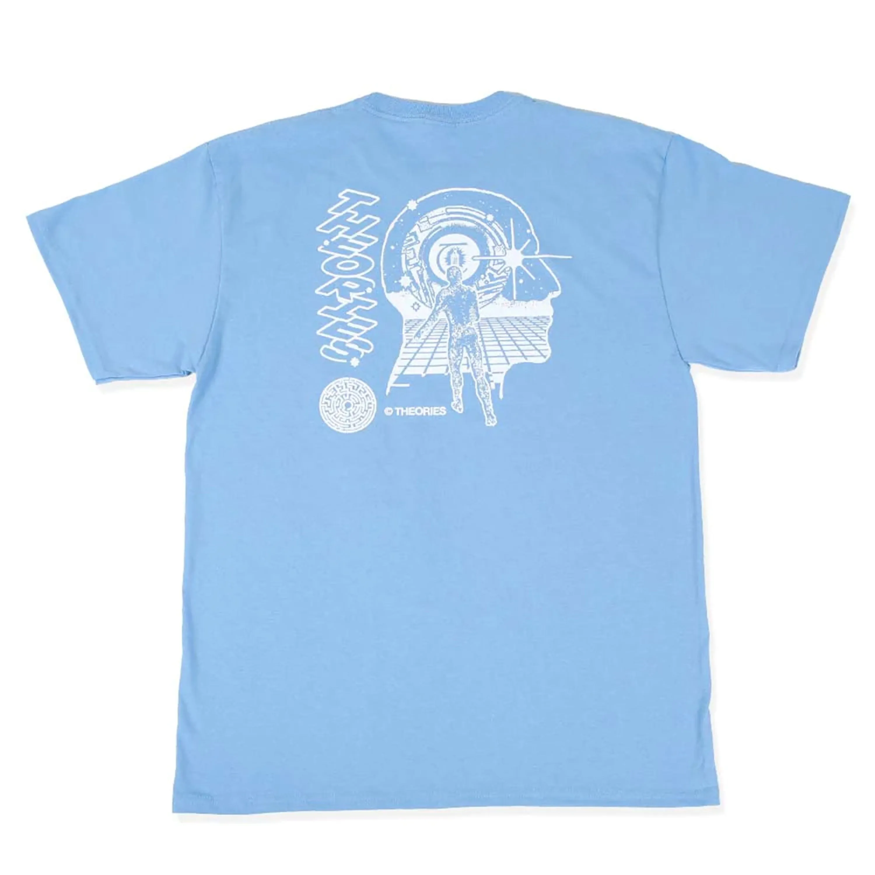 THEORIES GRIDWALKER 2 TEE SKY BLUE