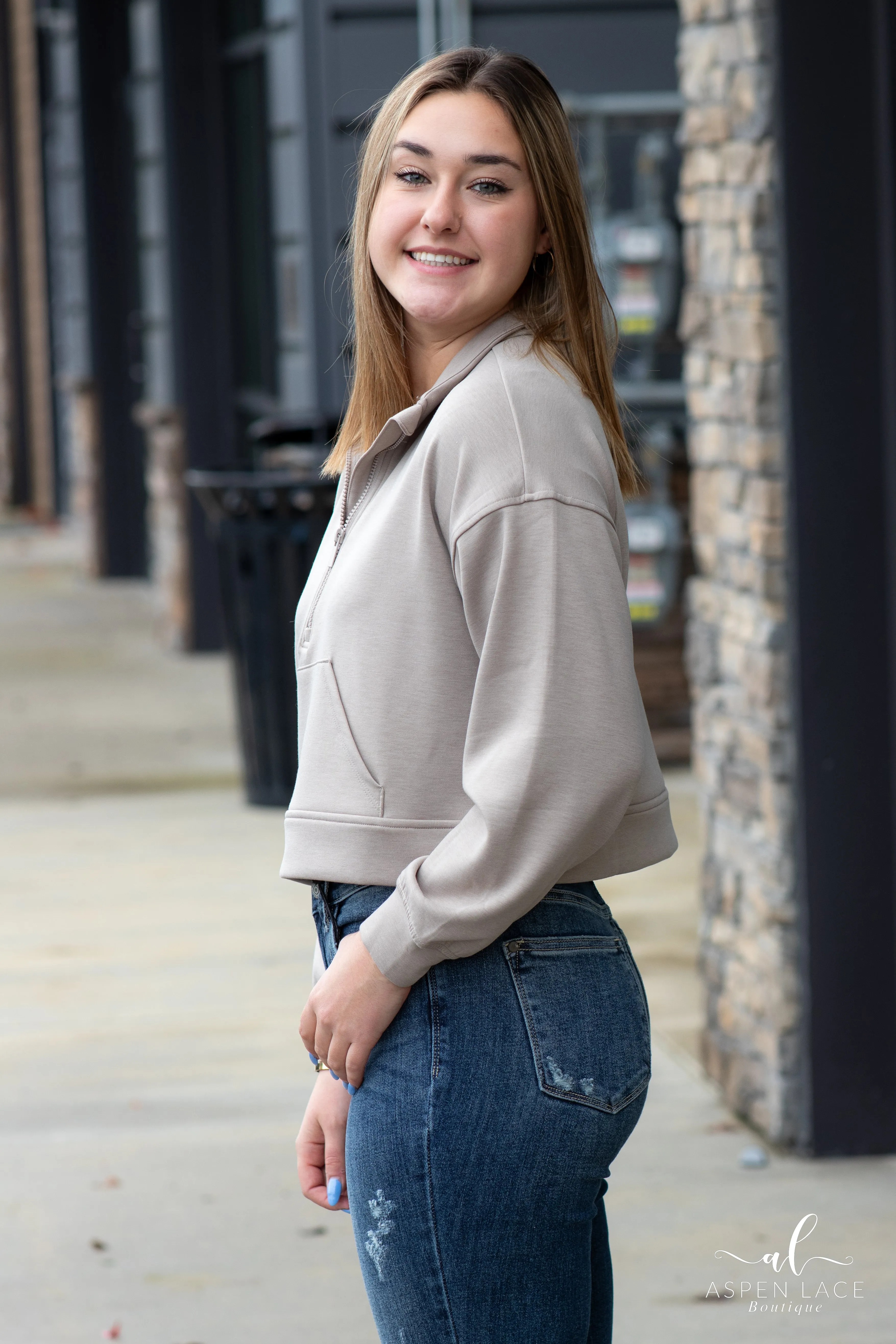 Tiema Scuba HalfZip (Ash Mocha)