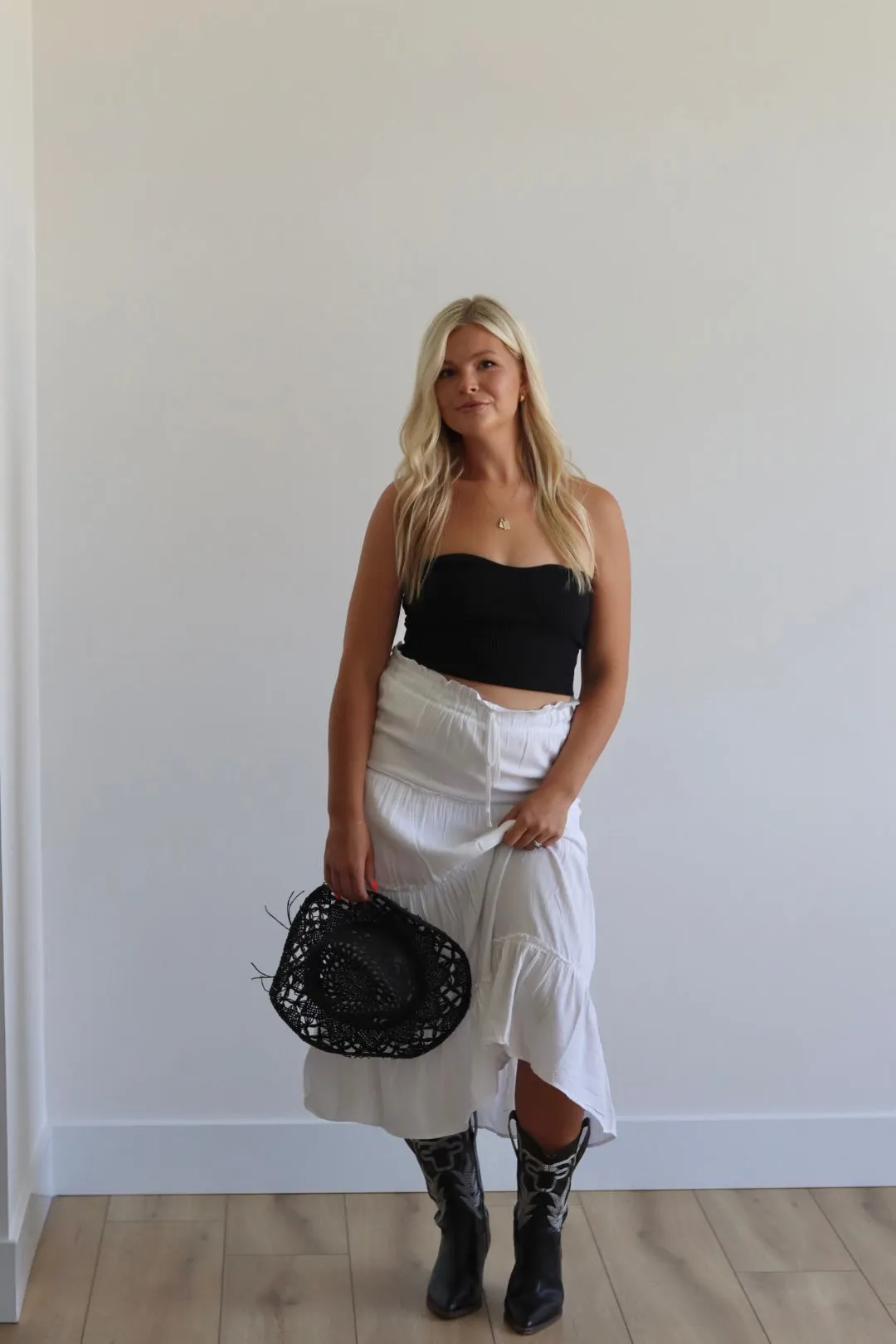Tiered Maxi Skirt