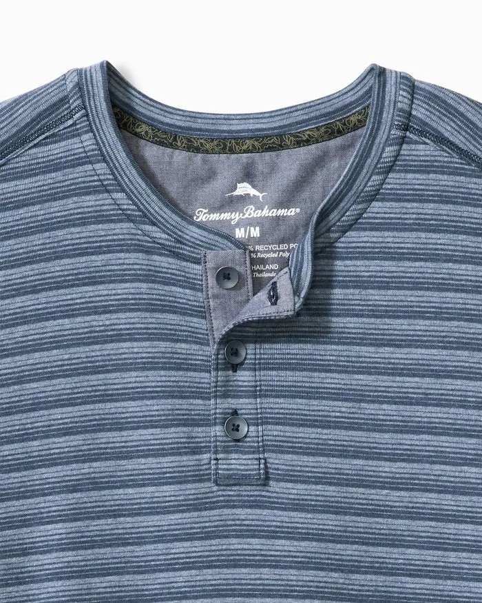 Tommy Bahama Mens Shadow Bay Long-Sleeve Henley Shirt