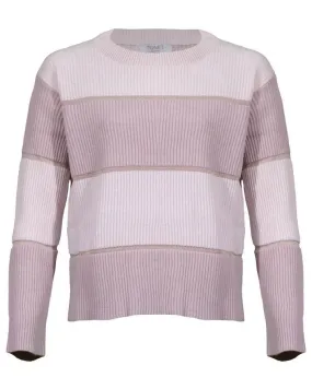 Tonet Two Tone Knit Pullover