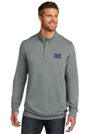TravisMathew Newport 1/4-Zip Fleece Quiet Shade Grey