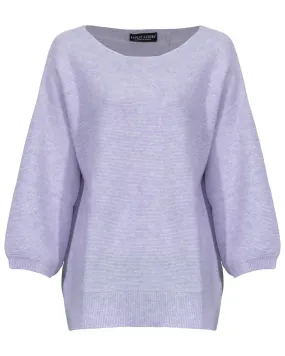 Two Tone Cashmere Pullover