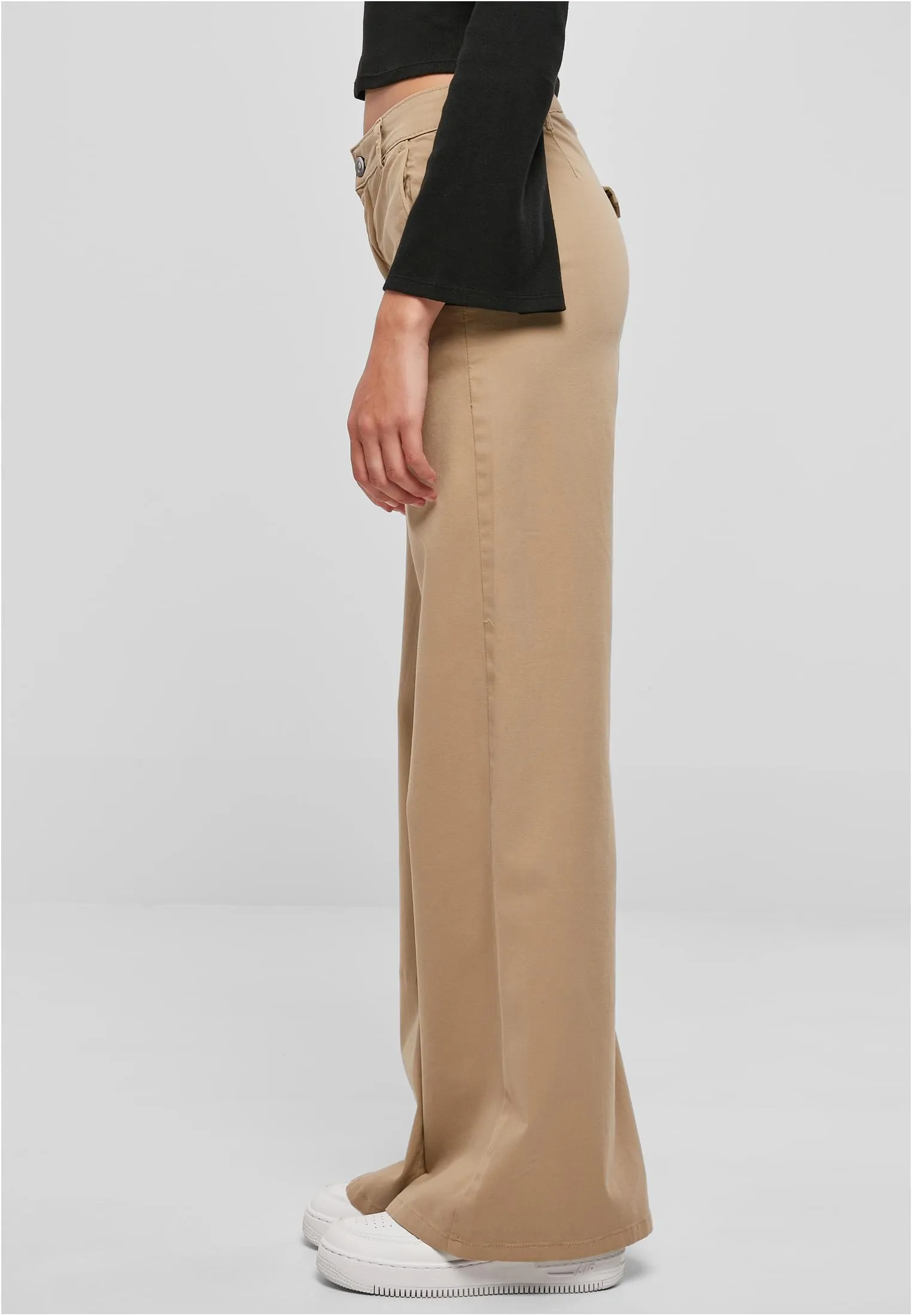 UC High Waist Wide Leg Chino Pants