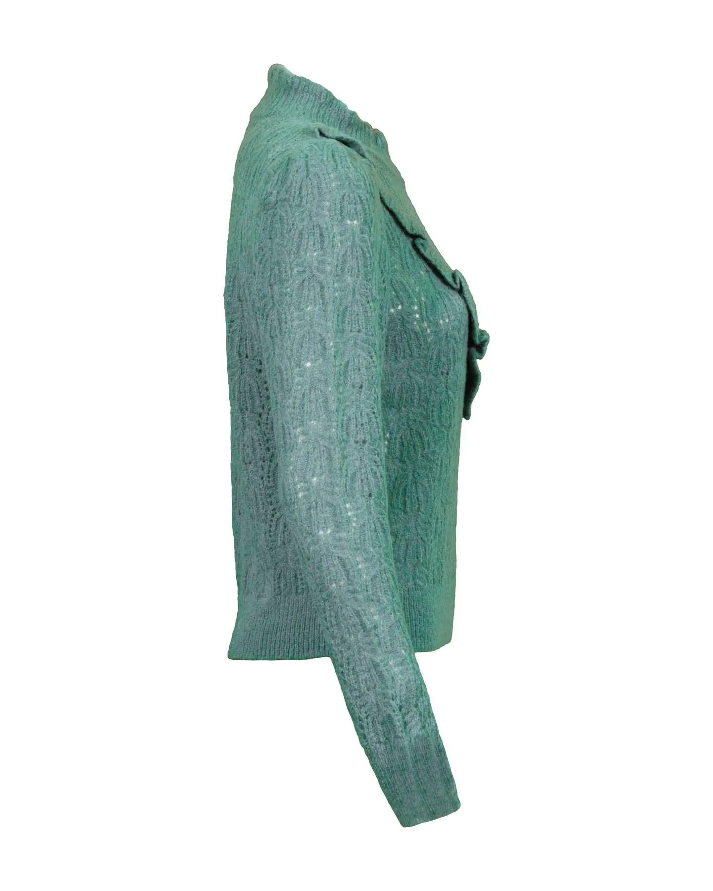 Veronica Beard Sorina Ruffled Sweater